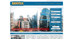 Desktop Screenshot of americapropiedades.com